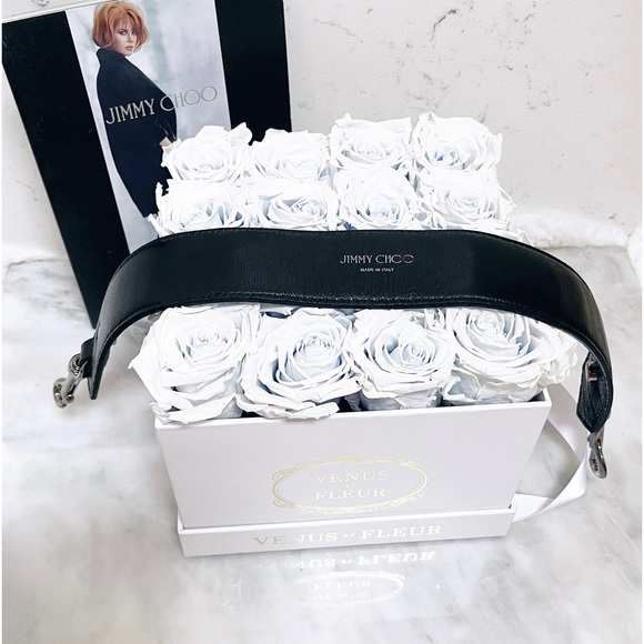 Authentic Jimmy Choo New Alligator Leather Mini / Top Handle  Bag Strap - Picture 8 of 12